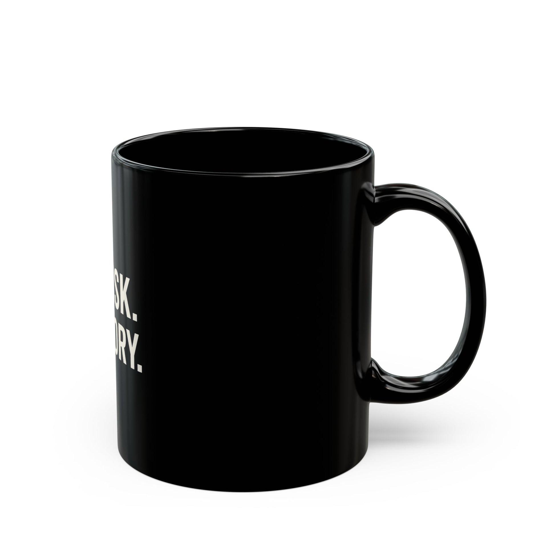 "No Risk No Story Black Mug 11oz - Coffee Gift Set - MIAARM"