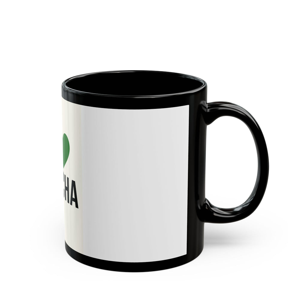 "I Love Matcha White Mug 11oz - Matcha Lover Gift - MIAARM"
