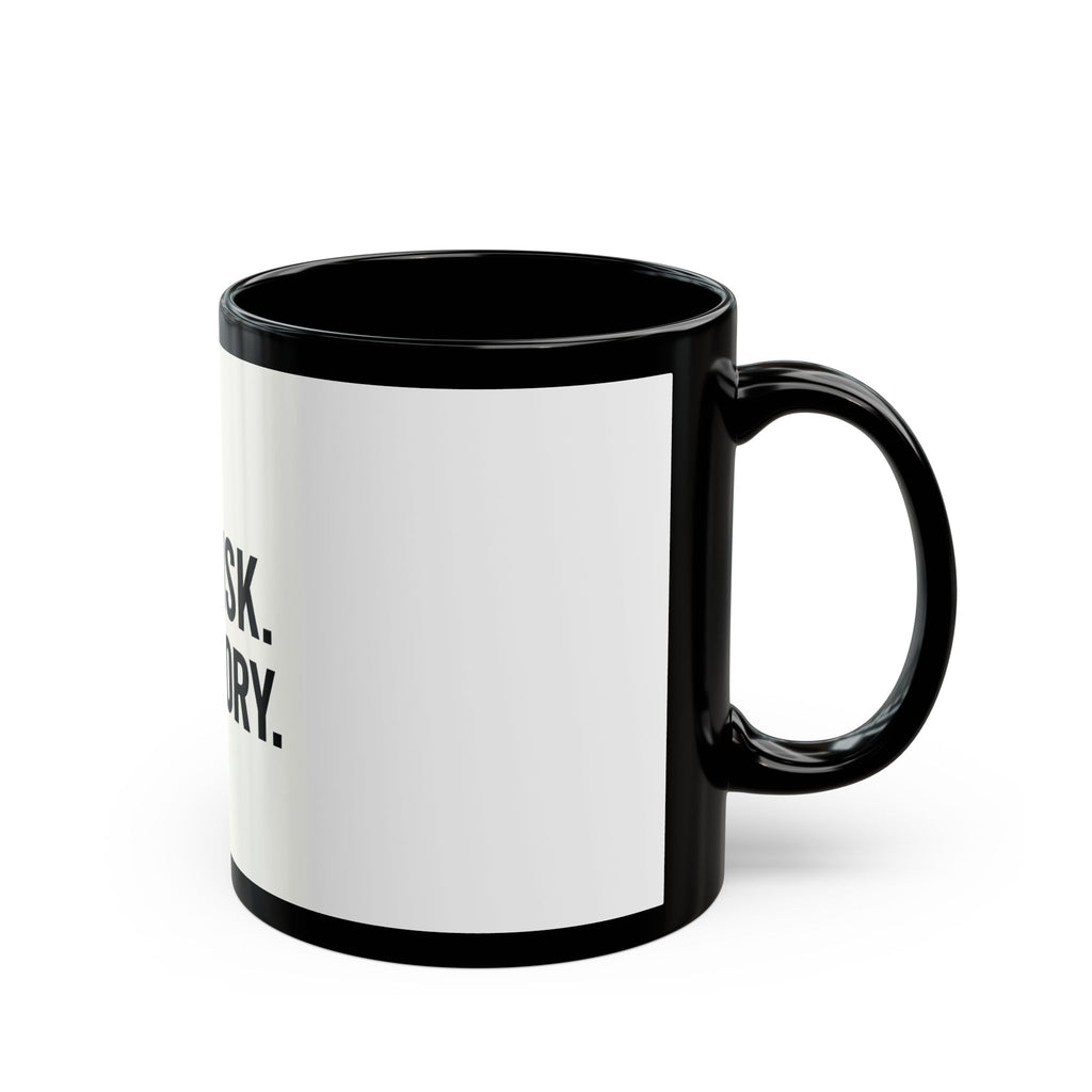 "No Risk No Story" White Mug 11oz - Coffee Gift Set - MIAARM"