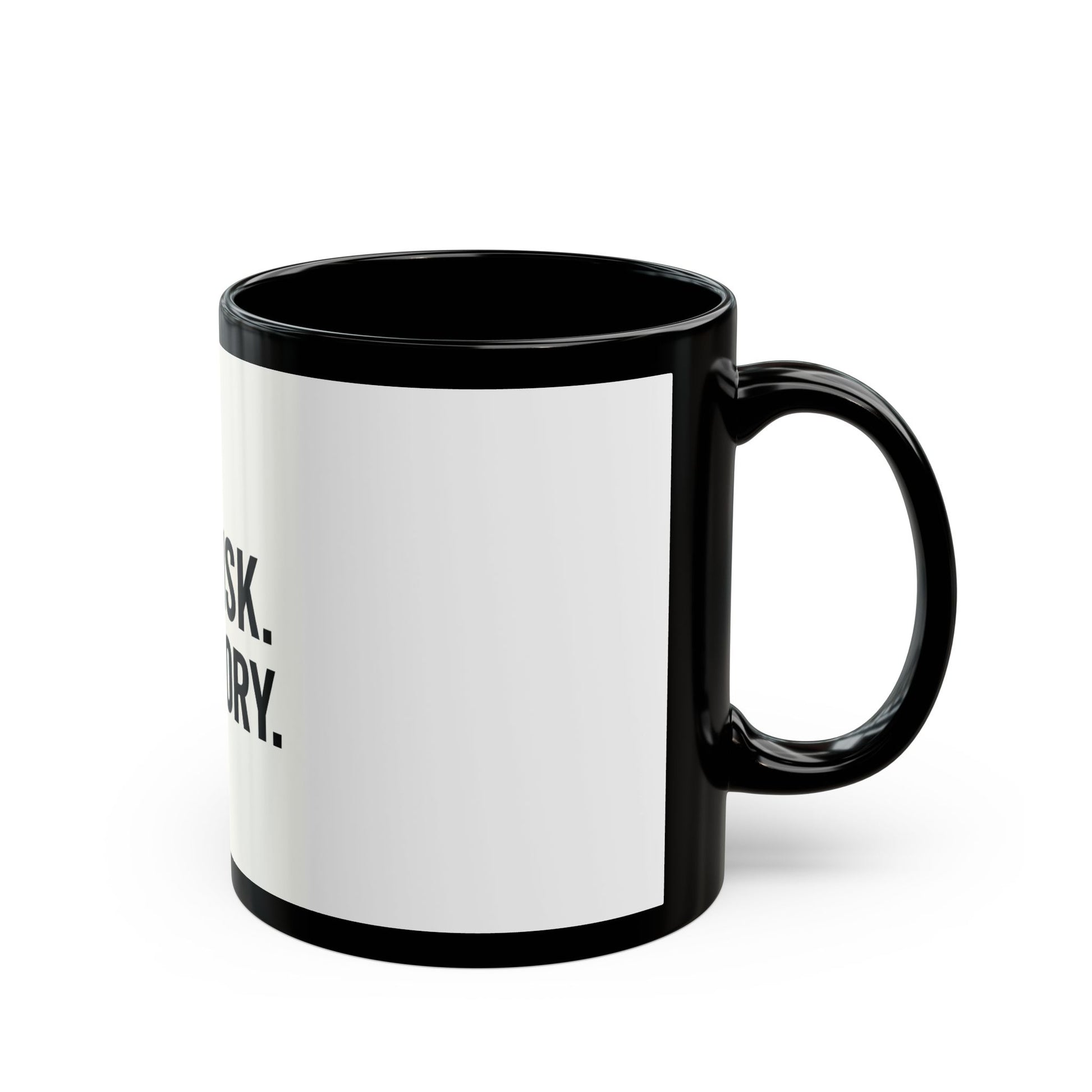 "No Risk No Story" White Mug 11oz - Coffee Gift Set - MIAARM"